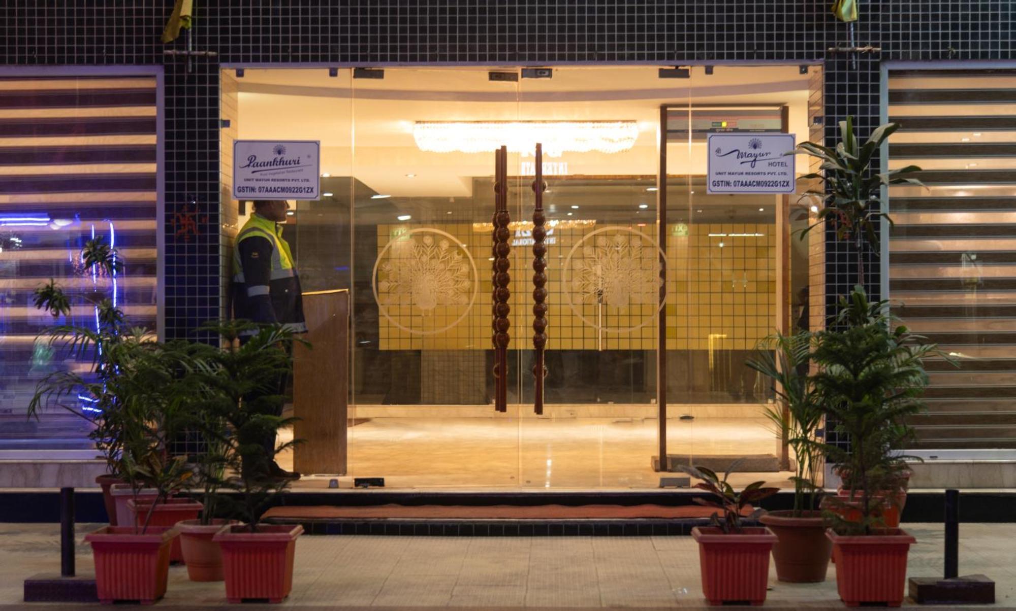 Mayur Hotel New Delhi Eksteriør billede